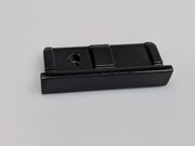 End Cap - 50 x 10mm to Suit Hand Rail - Matt Black